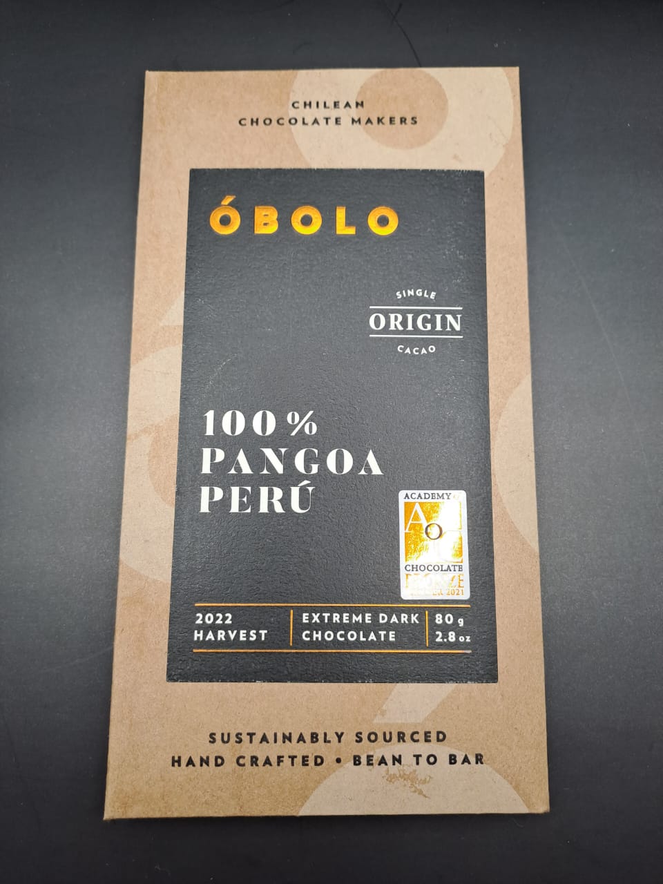 Chocolate 100% Pangoa Perú