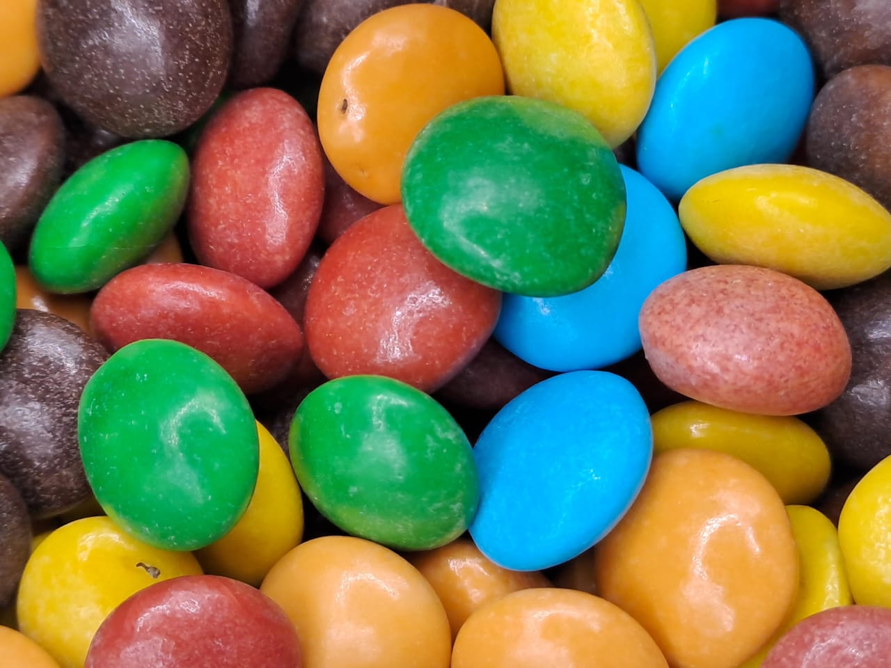 Chocolates de colores
